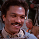 Lando in Return of the Jedi.